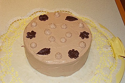 Nougat - Orangencreme - Torte 9