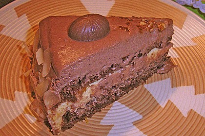 Nougat - Orangencreme - Torte 12
