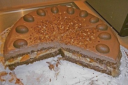 Nougat - Orangencreme - Torte 10