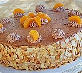 Nougat - Orangencreme - Torte (Bild)