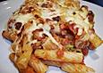 &Uuml;berbackener Nudel - Bolognese - Auflauf