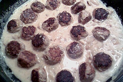 Illes Pilzfleischb&auml;llchen mit Makkaroni 8