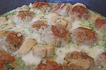 Illes Pilzfleischb&auml;llchen mit Makkaroni 12