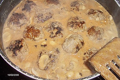 Illes Pilzfleischb&auml;llchen mit Makkaroni 5