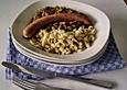 Linsen und Sp&auml;tzle