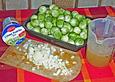 Rosenkohl in Creme fraiche