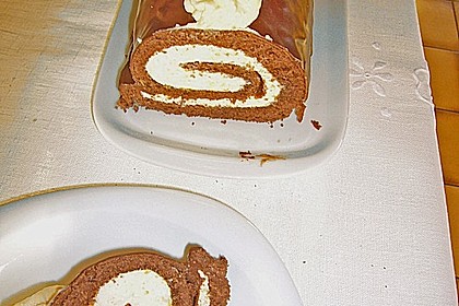 Wachauer Marillen - Schoko - Roulade 1