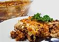 Orientalischer Hackfleisch - Reis - Auflauf