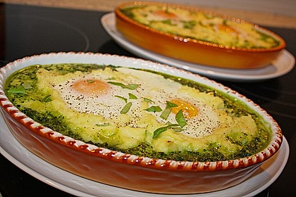 Spinatauflauf 1