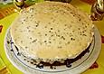 Eierlik&ouml;rtorte mit Birne