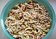 Frischer Nudelsalat
