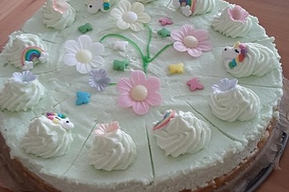 Waldmeister - Philadelphia - Torte 2