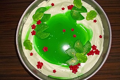 Waldmeister - Philadelphia - Torte 2