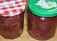 Pflaumen in Rotwein