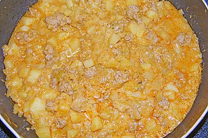 Lauch - Hackfleischpfanne 2
