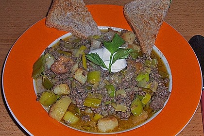 Lauch - Hackfleischpfanne 4