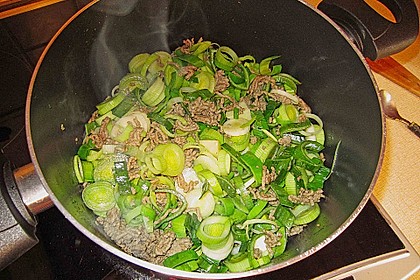 Lauch - Hackfleischpfanne 6