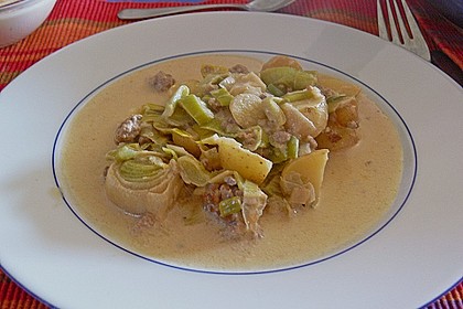 Lauch - Hackfleischpfanne 8
