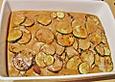 Eingelegte Zucchini und Auberginen