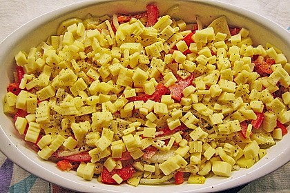 Kartoffel - Paprika - Gratin