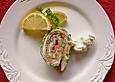 Spinat - Lachs - Rolle
