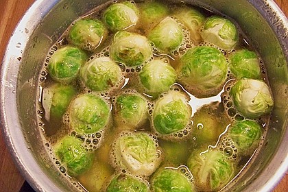 Glasierter Rosenkohl 10
