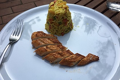 Reis - Gemüse - Pfanne mit Frischkäse 18