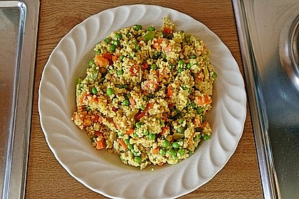 Reis - Gemüse - Pfanne mit Frischkäse 9