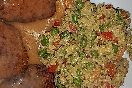 Reis - Gemüse - Pfanne mit Frischkäse 35