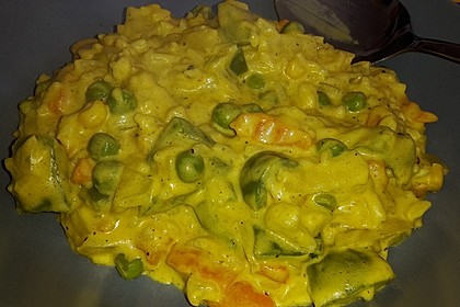 Reis - Gemüse - Pfanne mit Frischkäse 36