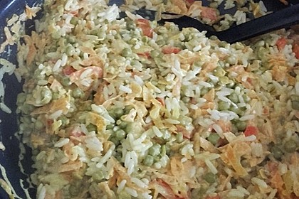 Reis - Gemüse - Pfanne mit Frischkäse 31
