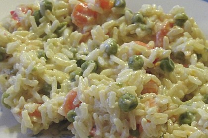 Reis - Gemüse - Pfanne mit Frischkäse 34