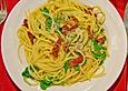 Capellini mit sonnengetrockneten Tomaten