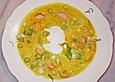 Kartoffelsuppe indische Art
