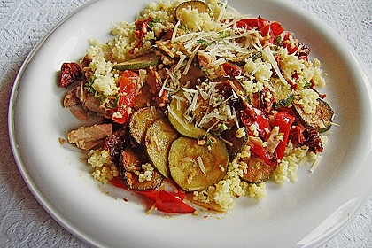 Couscous mit Zucchini und Thunfisch 1