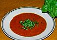 Mediterrane Tomatensuppe