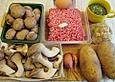 Hackfleisch - Pilz - Whopper an Kartoffel - Sellerie - P&uuml;ree