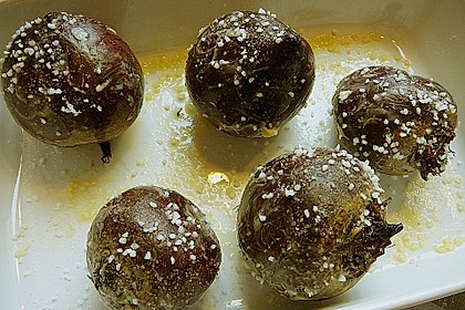 Rote Bete aus dem Backofen mit Meerrettich - Apfel Quark 1