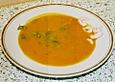 Asiatische K&uuml;rbis - Currysuppe mit Garnelen