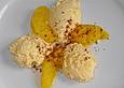 Marzipanmousse mit Gew&uuml;rzorangen