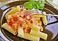 Einfache Tomaten - Sahne - Sauce