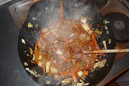 Bratnudeln mit Rindfleisch 4