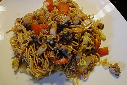 Bratnudeln mit Rindfleisch 10