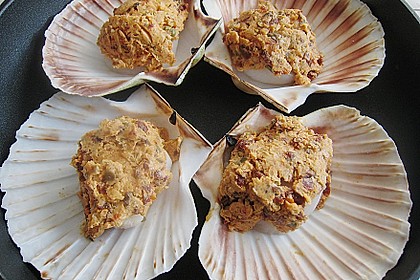 Jakobsmuscheln unter der Maccadamia - Tandoori - Haube 7