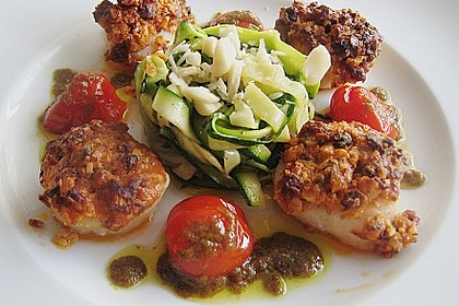 Jakobsmuscheln unter der Maccadamia - Tandoori - Haube 8