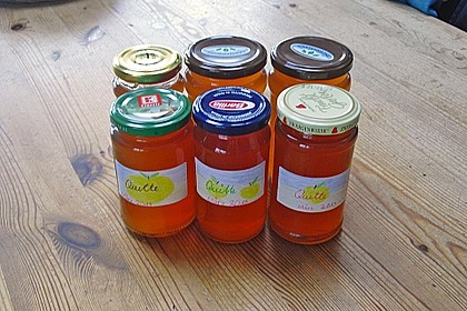 Quittengelee mit Vanille 3