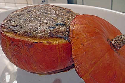 Aroma - gef&uuml;llter K&uuml;rbis aus dem Backofen 2