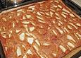 Schoko - Birnen - Blechkuchen