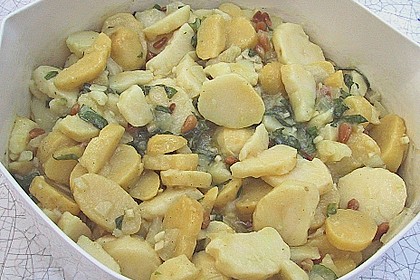 Kartoffelsalat mit Pesto