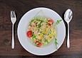 Pasta mit Lachs - Zitronen - Wei&szlig;weinsauce